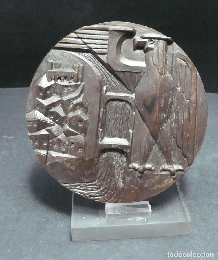 Antig&uuml;edades: MEDALLON EN BRONCE TAJO - Foto 2