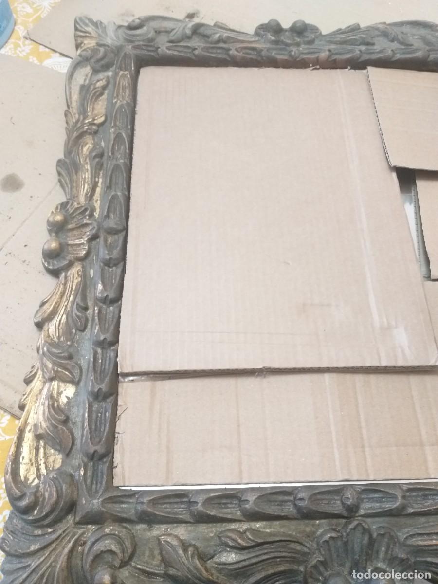 Antig&uuml;edades: espejo antiguo marco madera - Foto 10