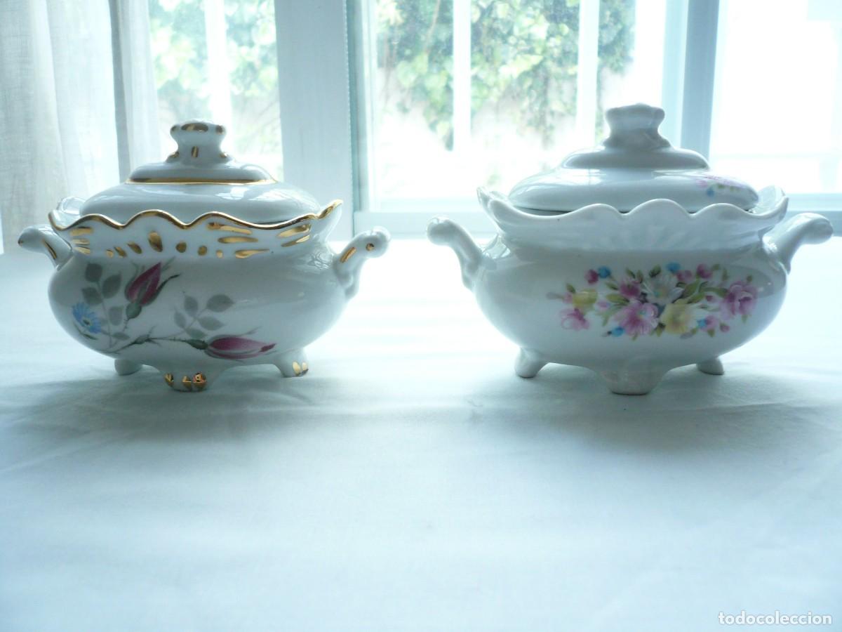 Antig&uuml;edades: SOPERA DE PORCELANA MINI. LOTE DE 2 - Foto 3