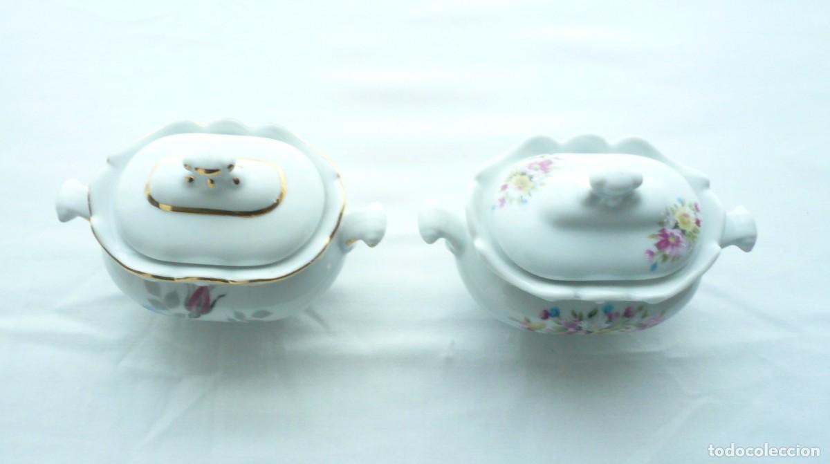 Antig&uuml;edades: SOPERA DE PORCELANA MINI. LOTE DE 2 - Foto 4