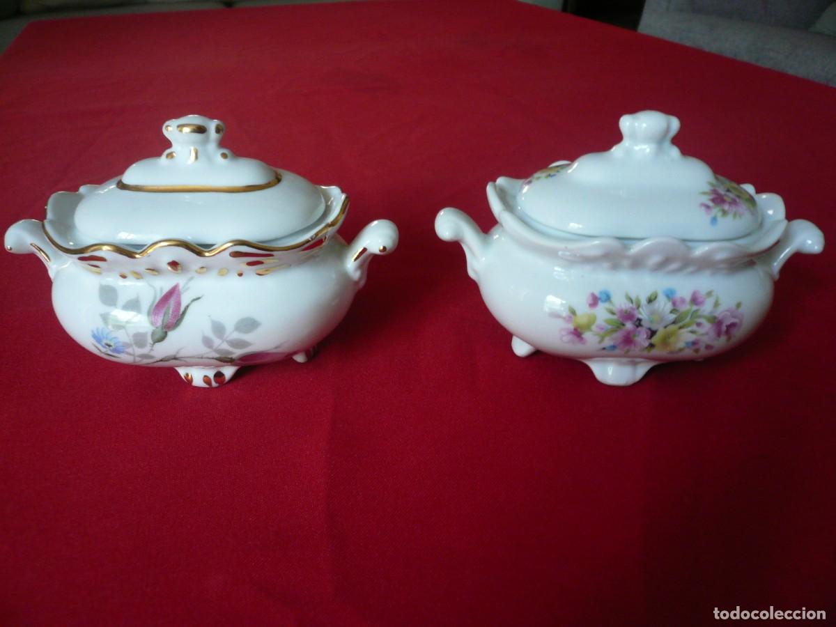 Antig&uuml;edades: SOPERA DE PORCELANA MINI. LOTE DE 2 - Foto 5