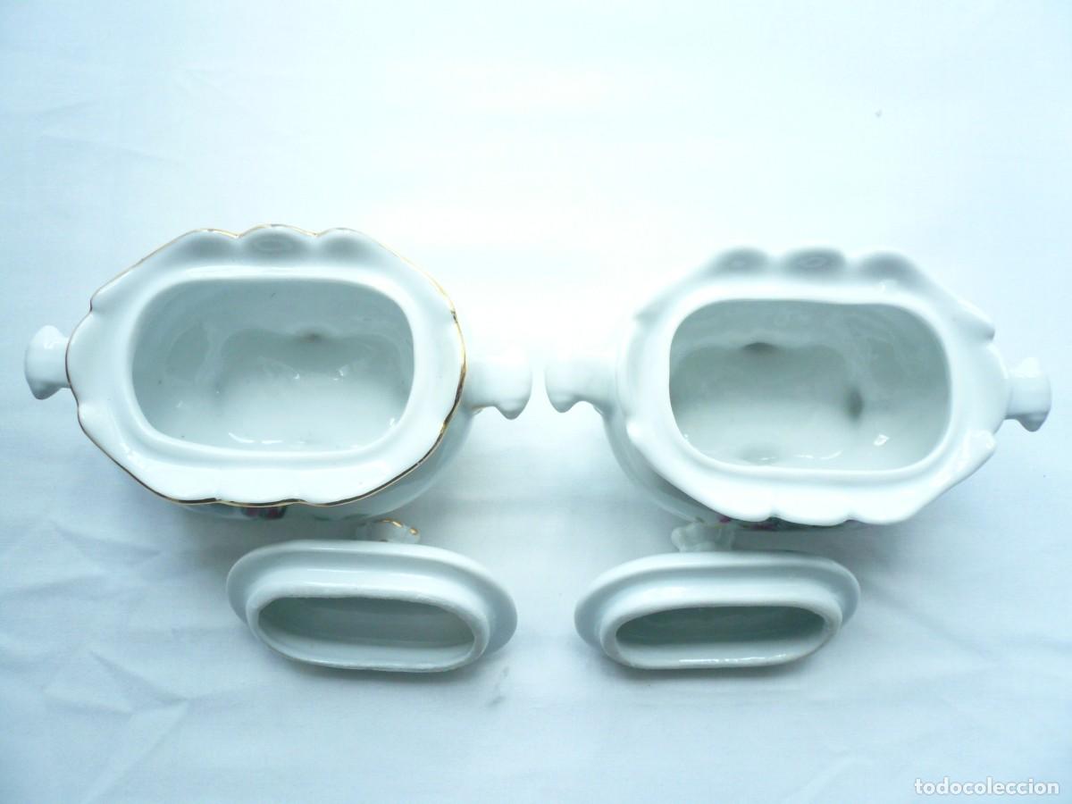 Antig&uuml;edades: SOPERA DE PORCELANA MINI. LOTE DE 2 - Foto 12