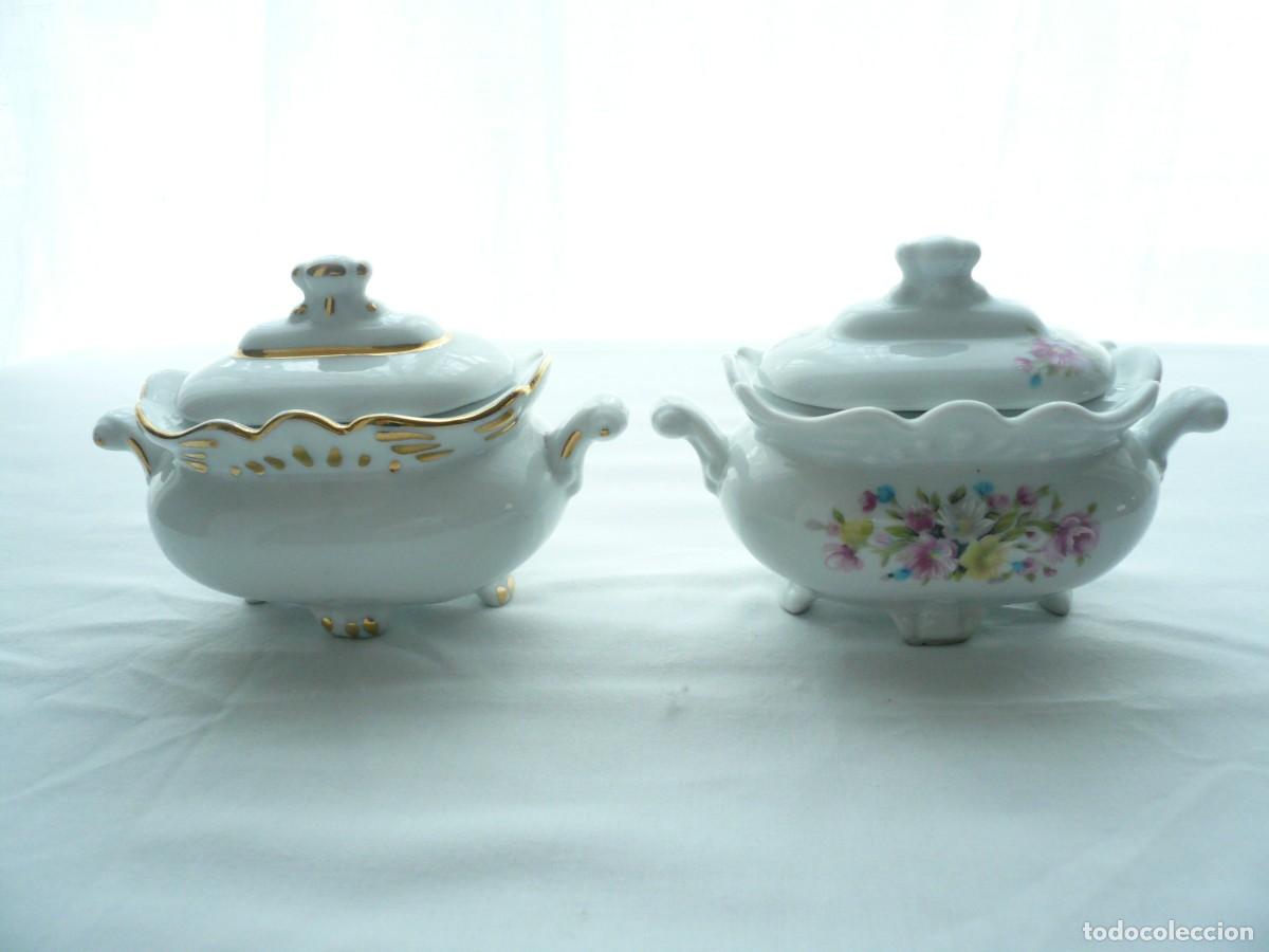 Antig&uuml;edades: SOPERA DE PORCELANA MINI. LOTE DE 2 - Foto 15