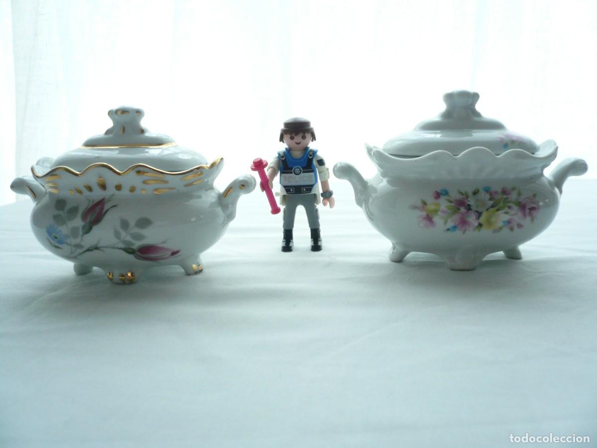 Antig&uuml;edades: SOPERA DE PORCELANA MINI. LOTE DE 2 - Foto 18
