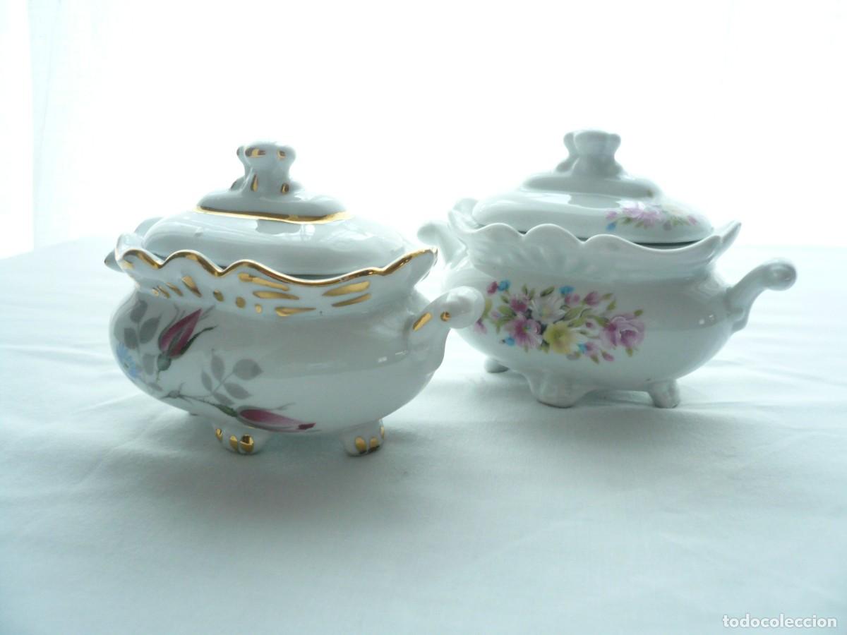 Antig&uuml;edades: SOPERA DE PORCELANA MINI. LOTE DE 2 - Foto 19