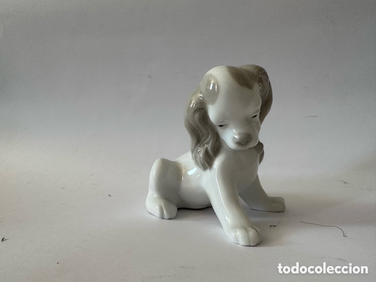 Antig&uuml;edades: Lladr&oacute; cachorro de perro - Foto 2