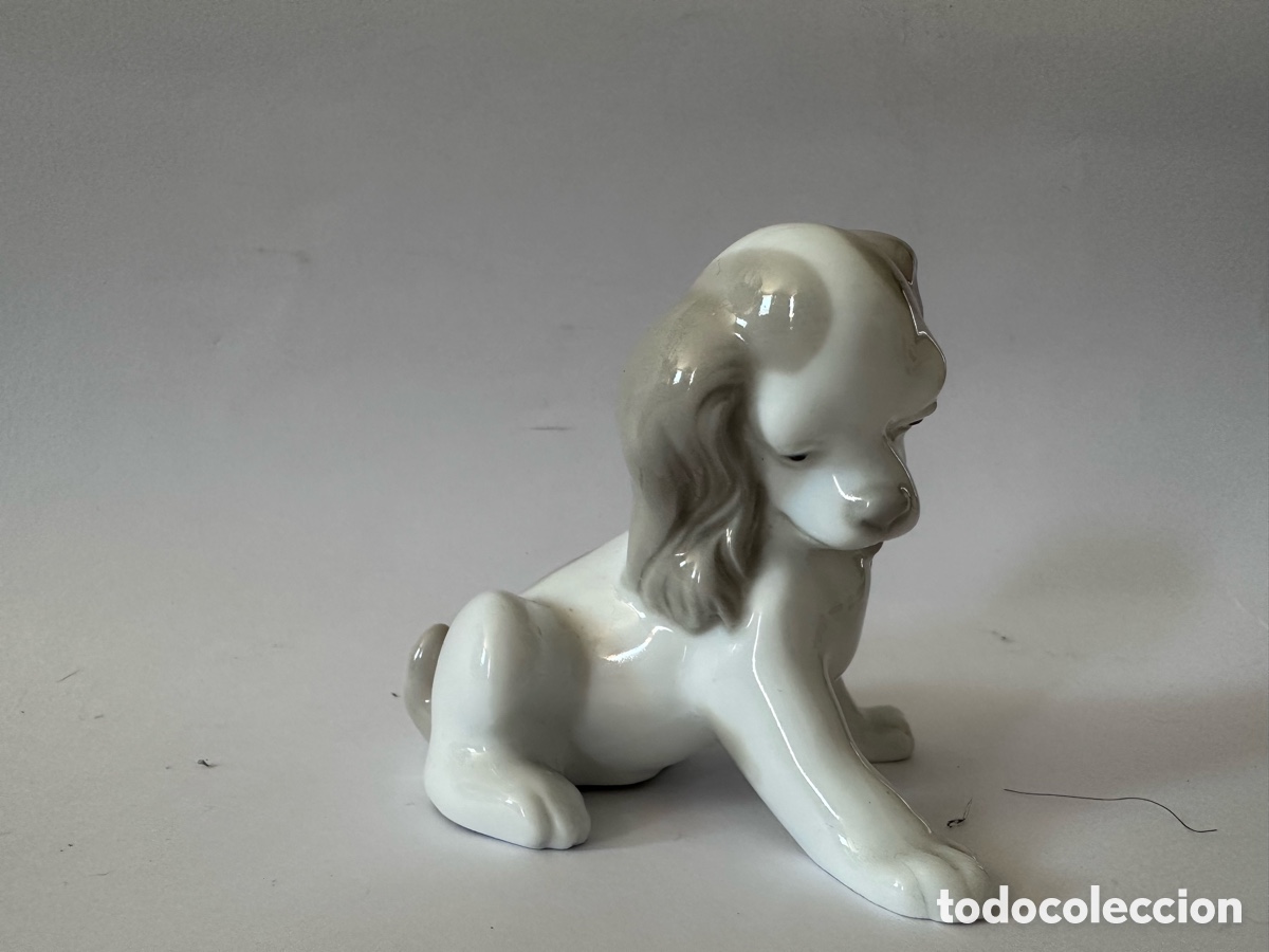 Antig&uuml;edades: Lladr&oacute; cachorro de perro - Foto 4