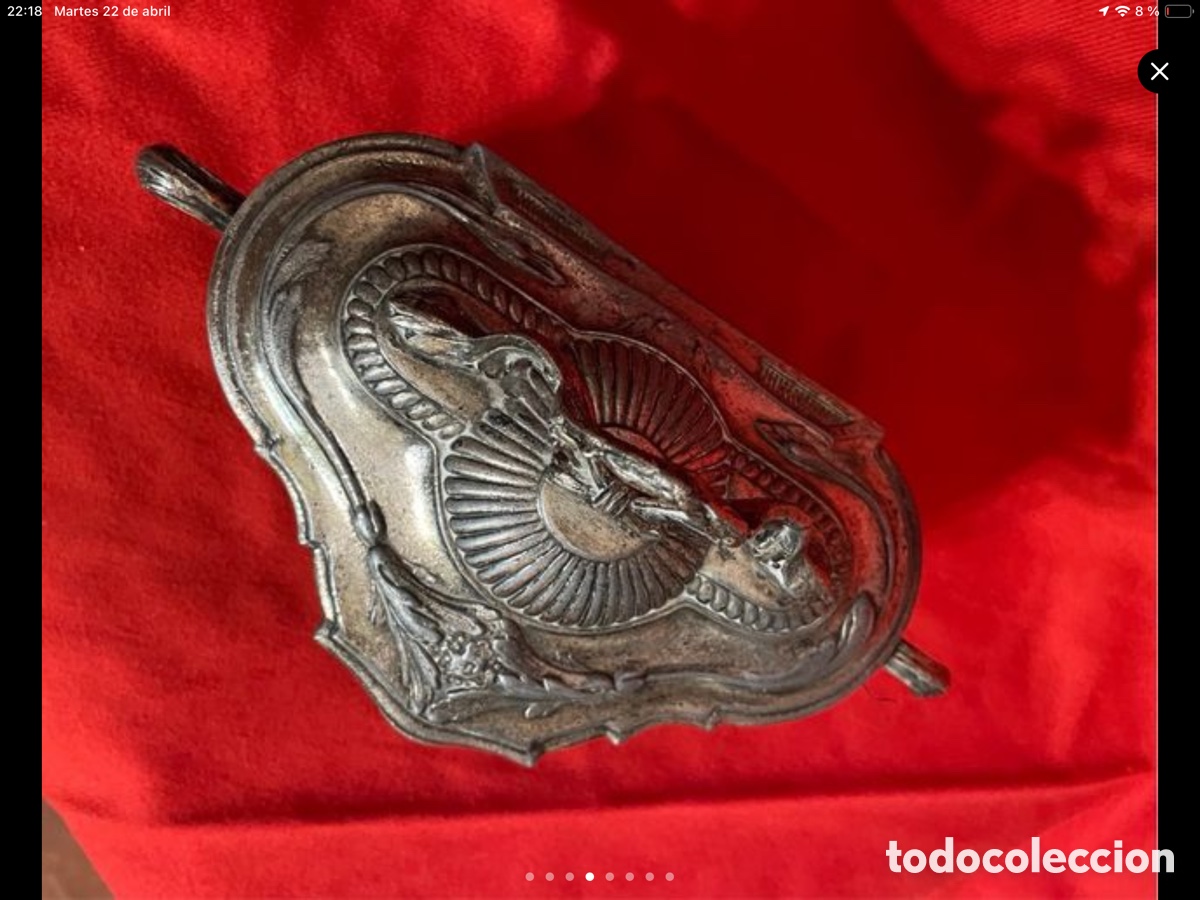 Antig&uuml;edades: Joyero de peltre Art Dec&oacute; - Foto 4