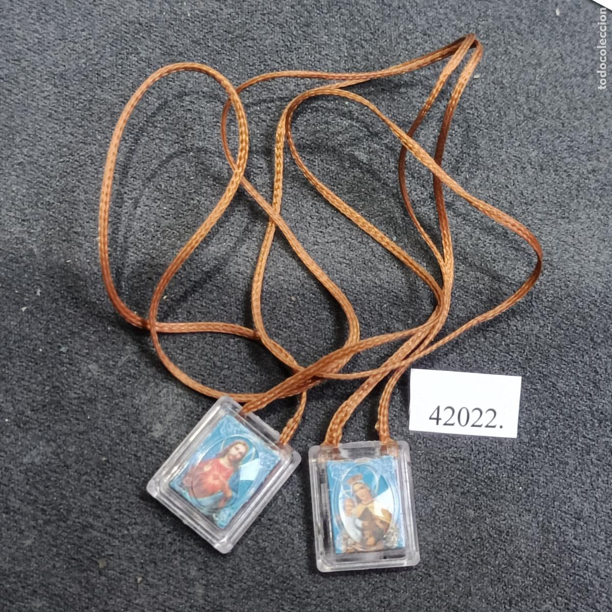 Antig&uuml;edades: Escapulario, medalla religiosa - Foto 3