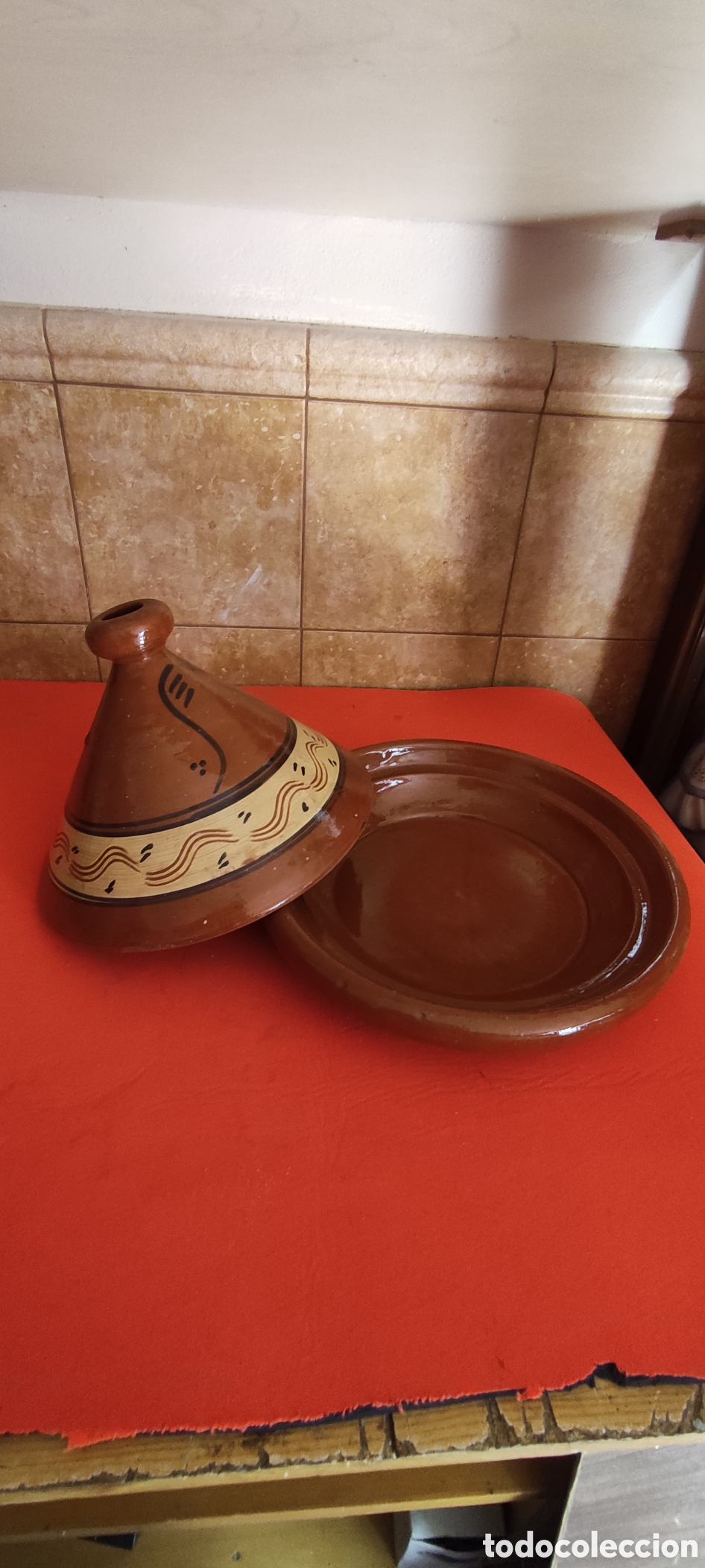 Antig&uuml;edades: Antiguo tagine marroqui - Foto 5