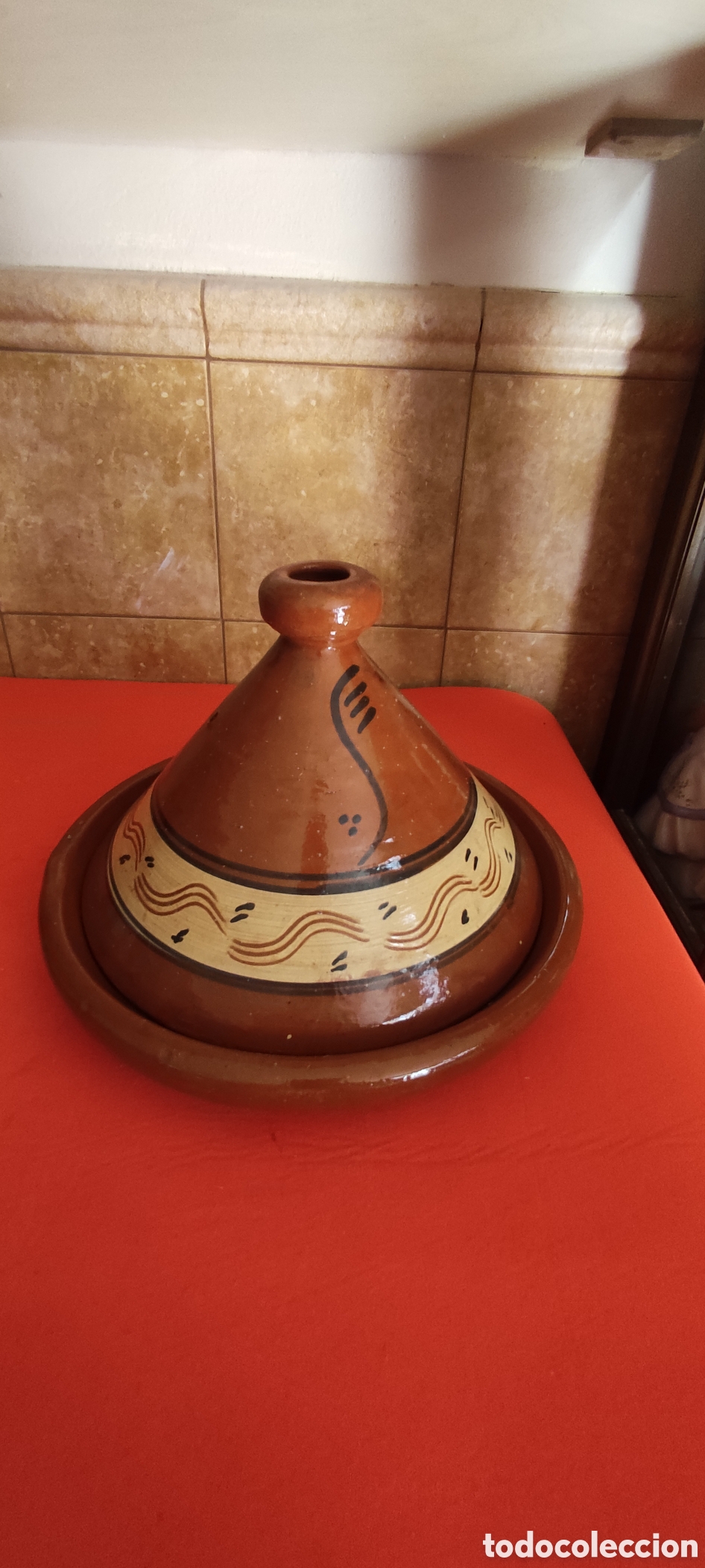 Antig&uuml;edades: Antiguo tagine marroqui - Foto 6