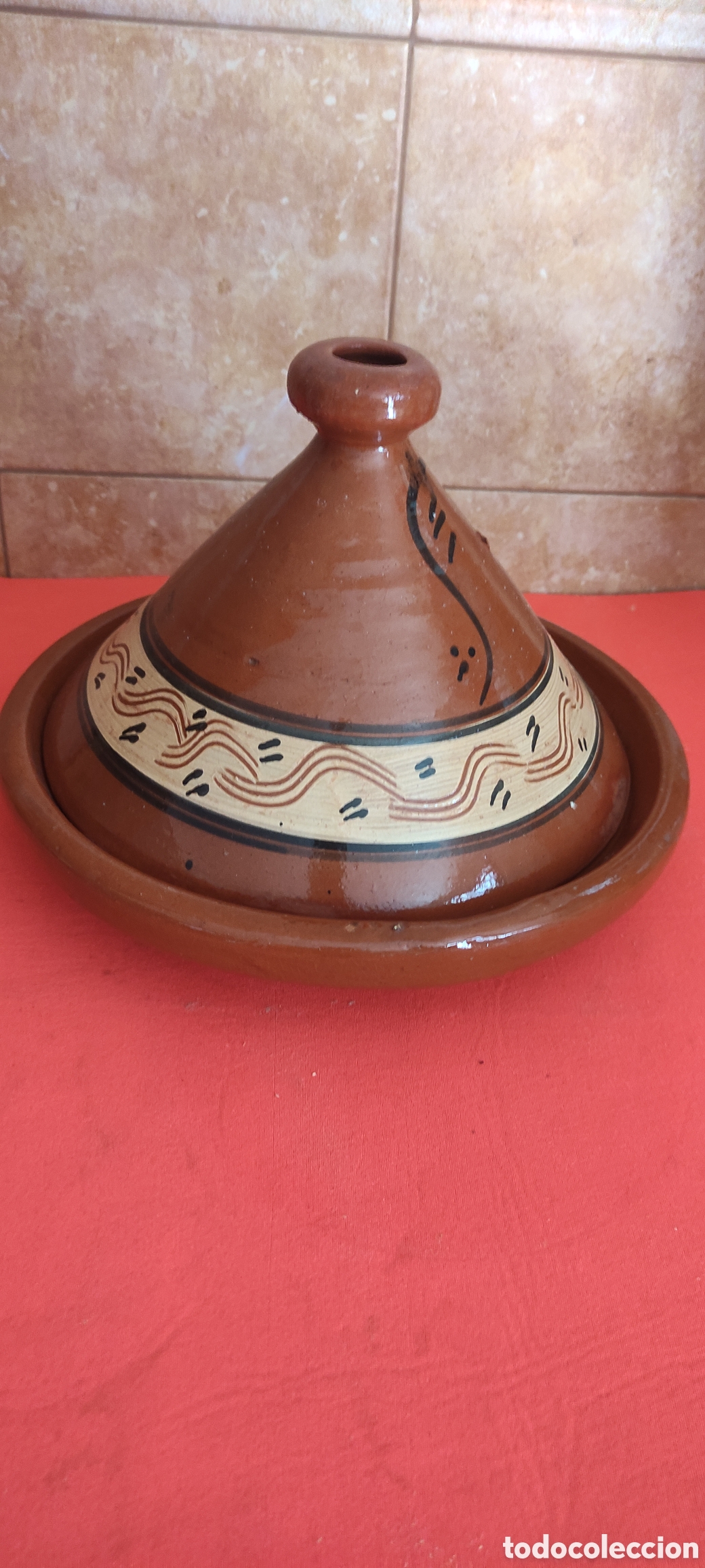 Antig&uuml;edades: Antiguo tagine marroqui - Foto 8