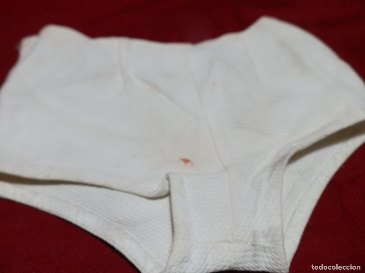 Antig&uuml;edades: ANTIGUO CONJUNTO BEBE EN PIQU&Eacute; DE ALGOD&Oacute;N CON PUNTILLAS - Foto 8