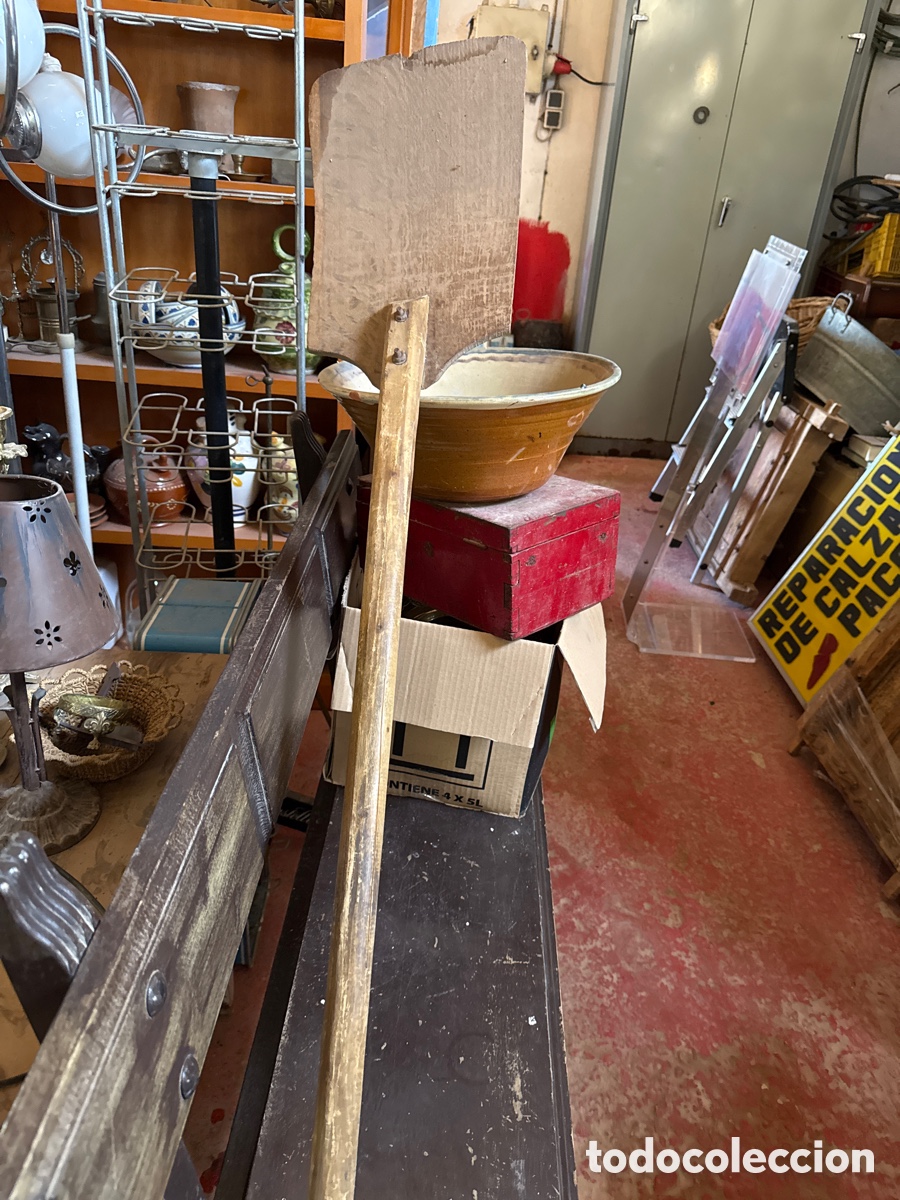 Antig&uuml;edades: Pala antigua para trillar de madera - Foto 1