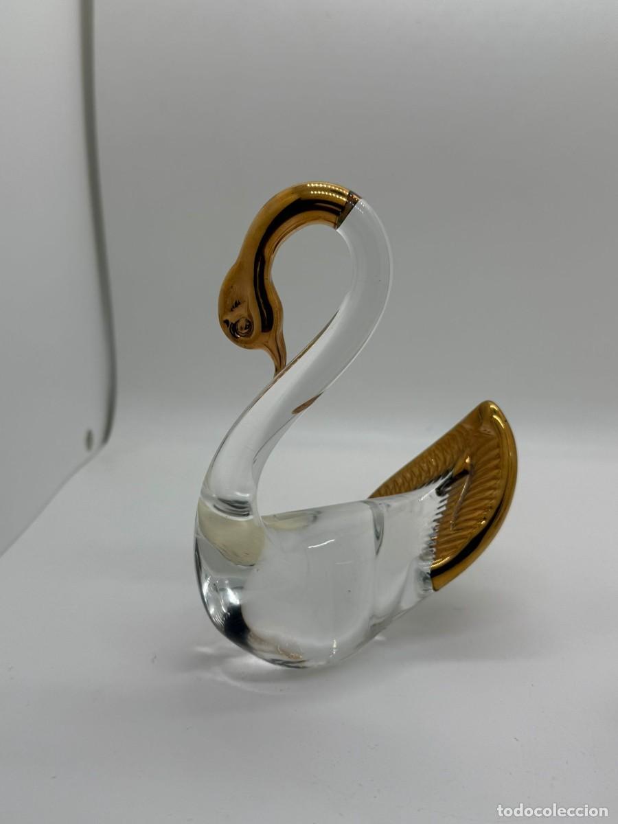 Antig&uuml;edades: Pareja de Cisne de Cristal de Murano - Foto 8