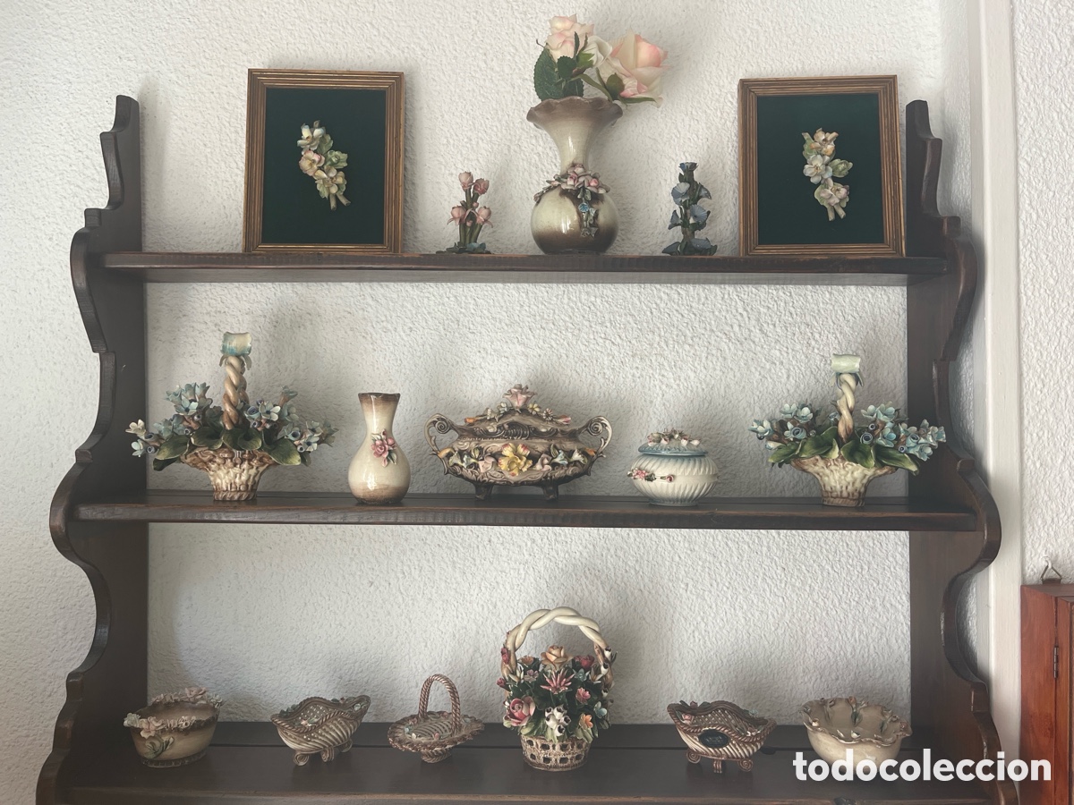 Antig&uuml;edades: Lote de porcelana de Capodimonte - Foto 1