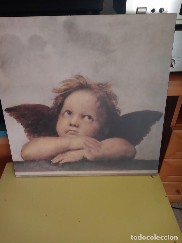 Antig&uuml;edades: cuadro angel vintage - Foto 1