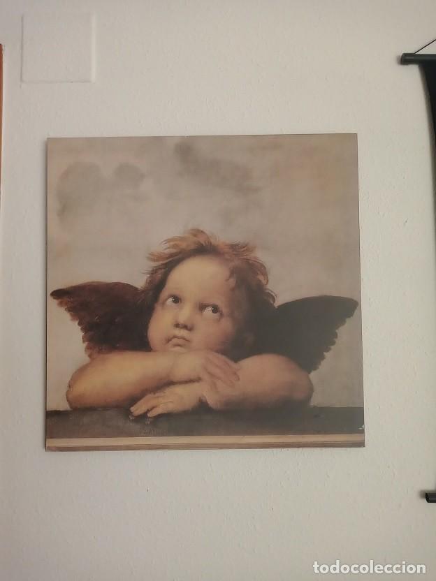 Antig&uuml;edades: cuadro angel vintage - Foto 3