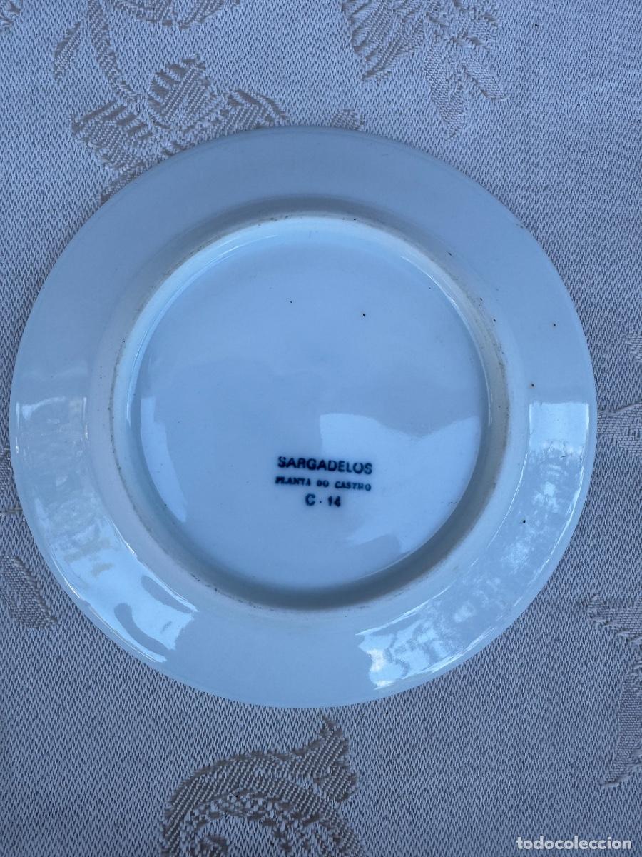 Antig&uuml;edades: Plato de Sargadelos La Coru&ntilde;a - Foto 2