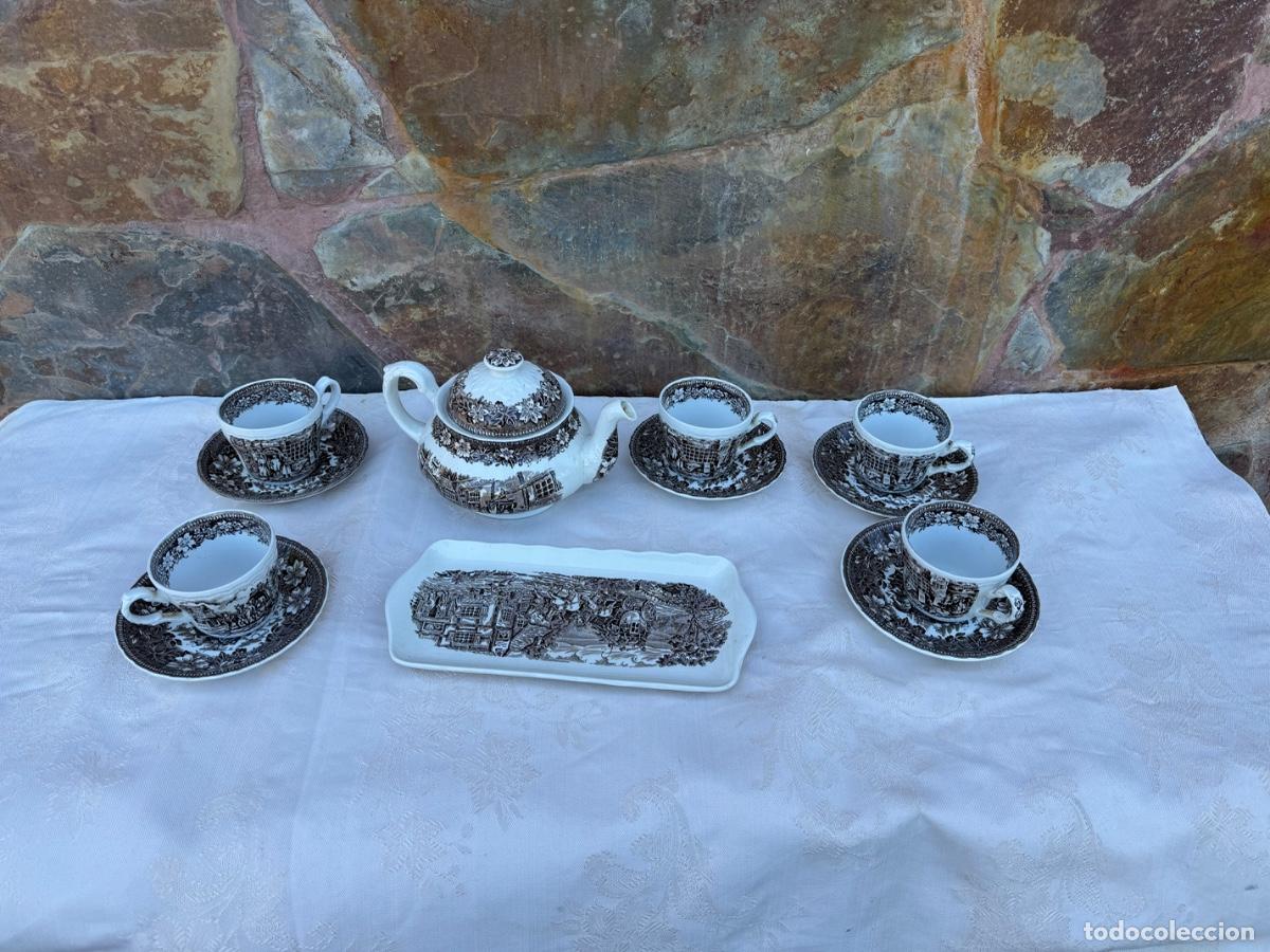 Antig&uuml;edades: Juego de Caf&eacute; Royal Tudor Ware - Foto 1