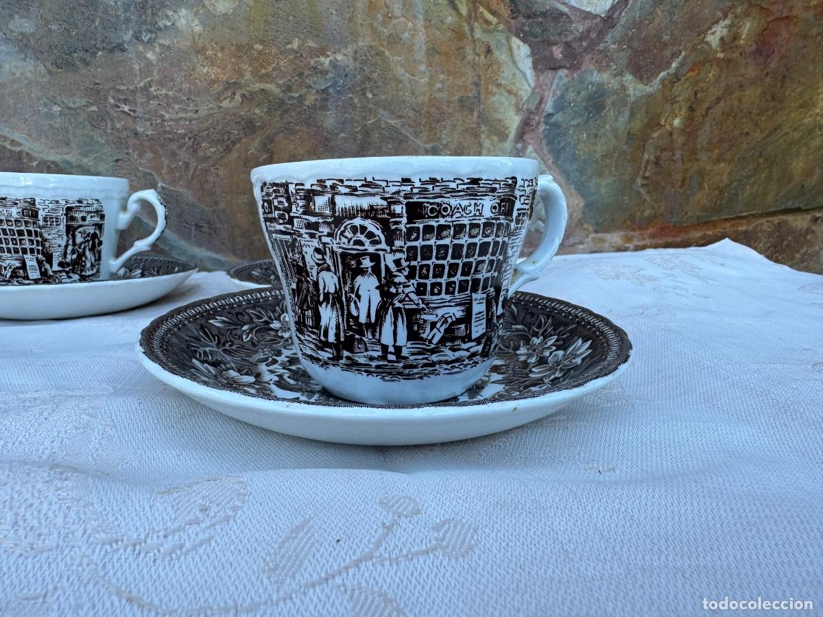 Antig&uuml;edades: Juego de Caf&eacute; Royal Tudor Ware - Foto 2