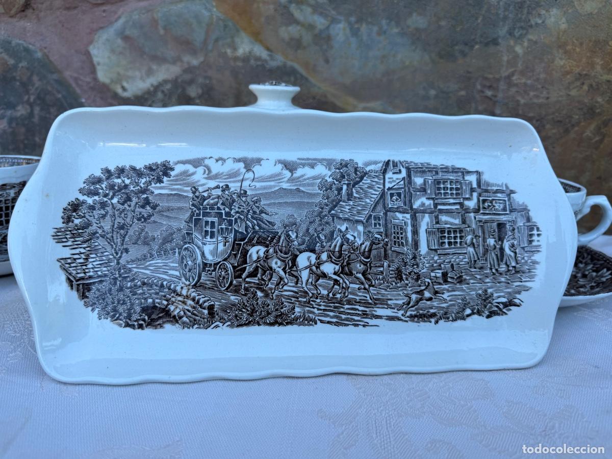 Antig&uuml;edades: Juego de Caf&eacute; Royal Tudor Ware - Foto 5