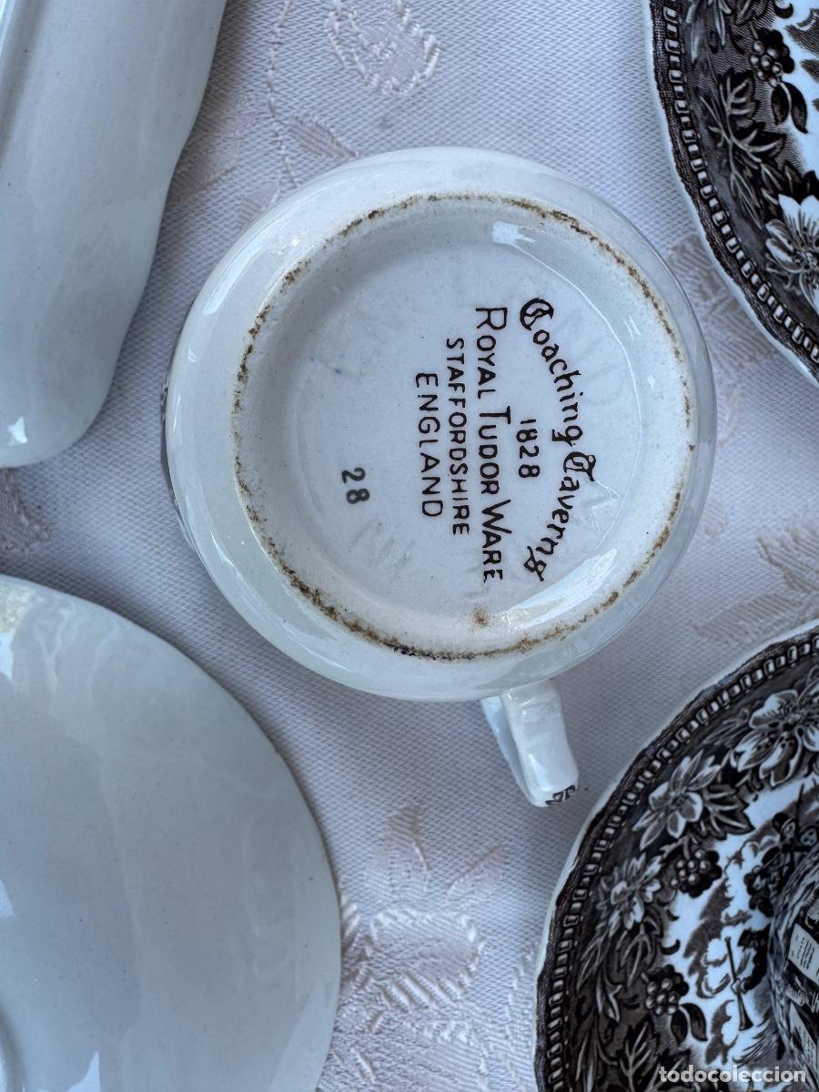 Antig&uuml;edades: Juego de Caf&eacute; Royal Tudor Ware - Foto 7