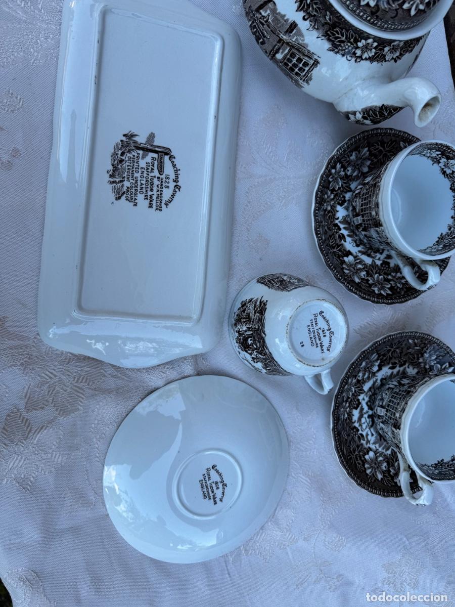 Antig&uuml;edades: Juego de Caf&eacute; Royal Tudor Ware - Foto 8