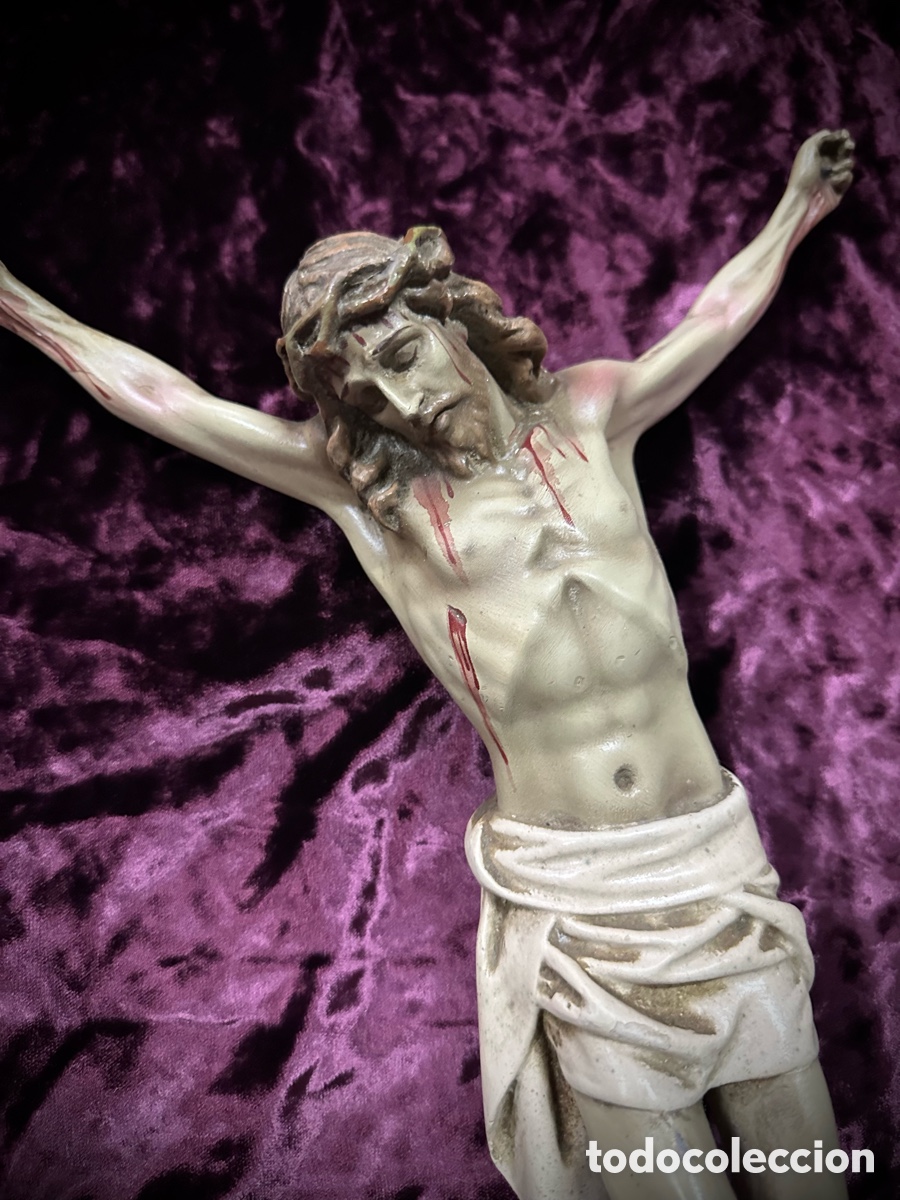 Antig&uuml;edades: Bonito Cristo crucificado - Foto 2