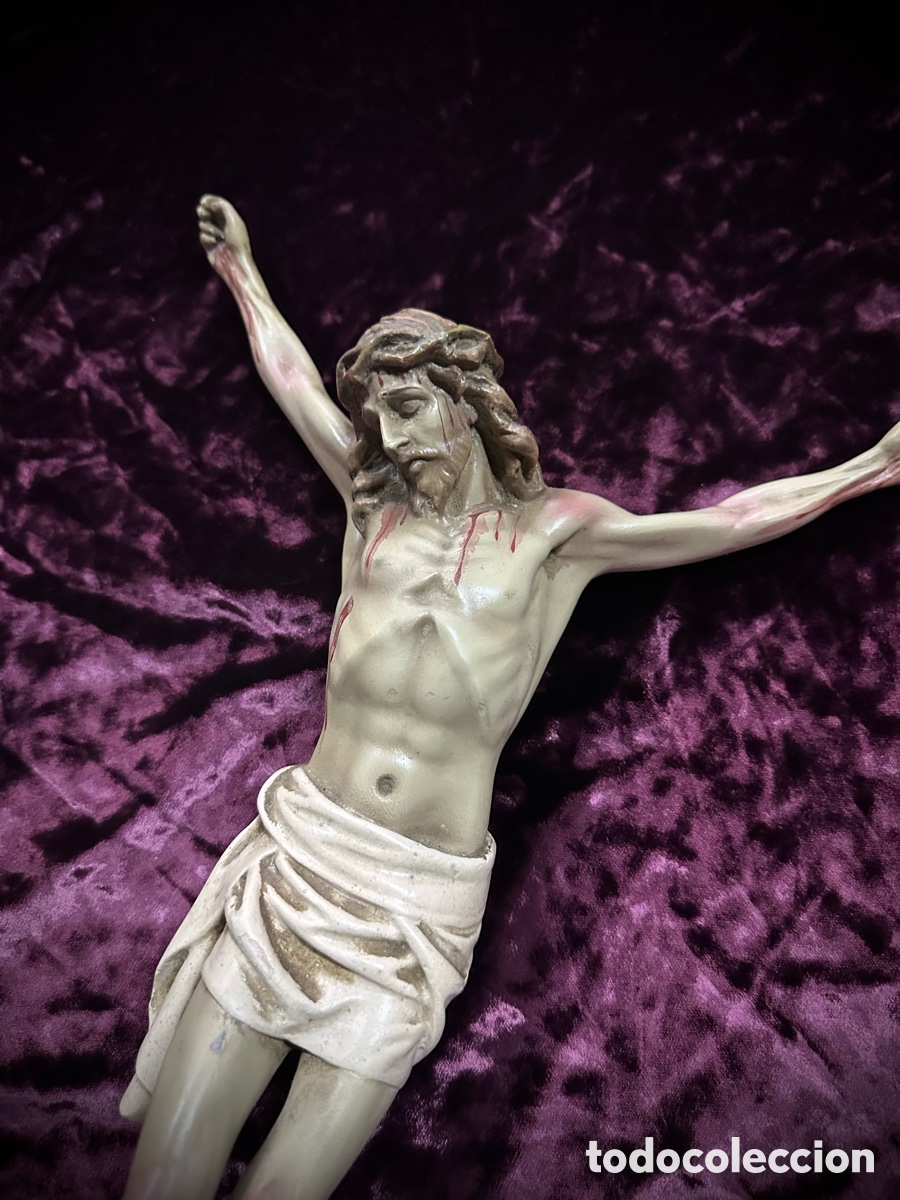 Antig&uuml;edades: Bonito Cristo crucificado - Foto 4