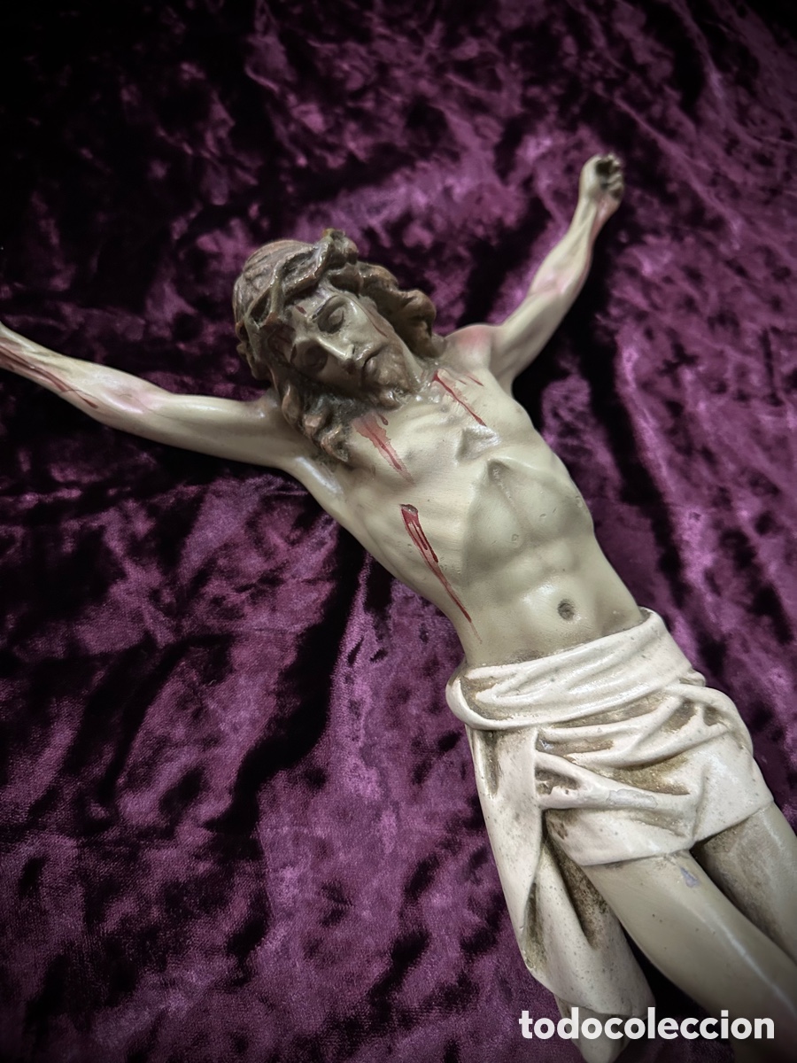 Antig&uuml;edades: Bonito Cristo crucificado - Foto 6