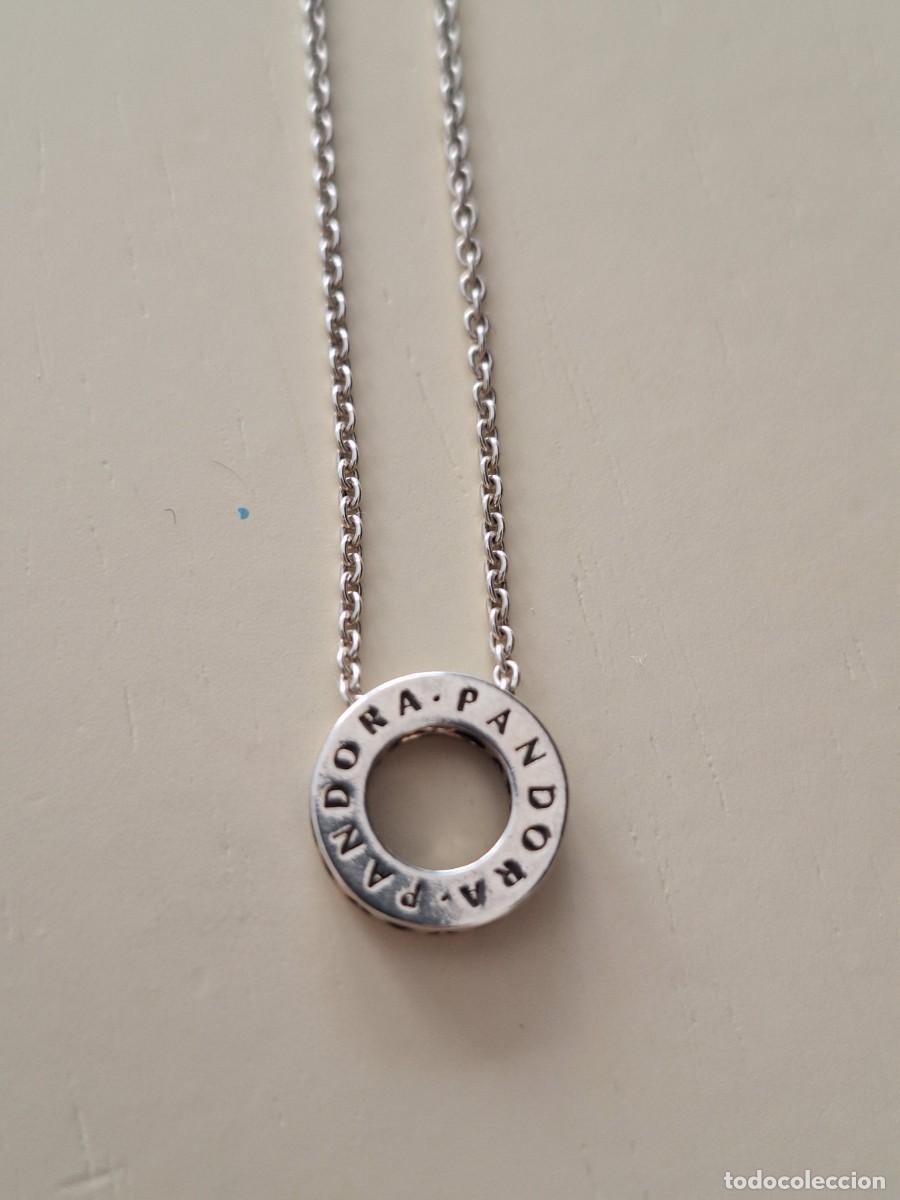Antig&uuml;edades: CADENA Y CIRCULO DE PLATA, MARCA PANDORA - Foto 1