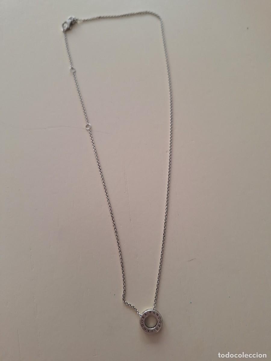 Antig&uuml;edades: CADENA Y CIRCULO DE PLATA, MARCA PANDORA - Foto 2