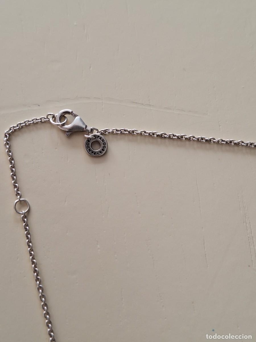 Antig&uuml;edades: CADENA Y CIRCULO DE PLATA, MARCA PANDORA - Foto 4