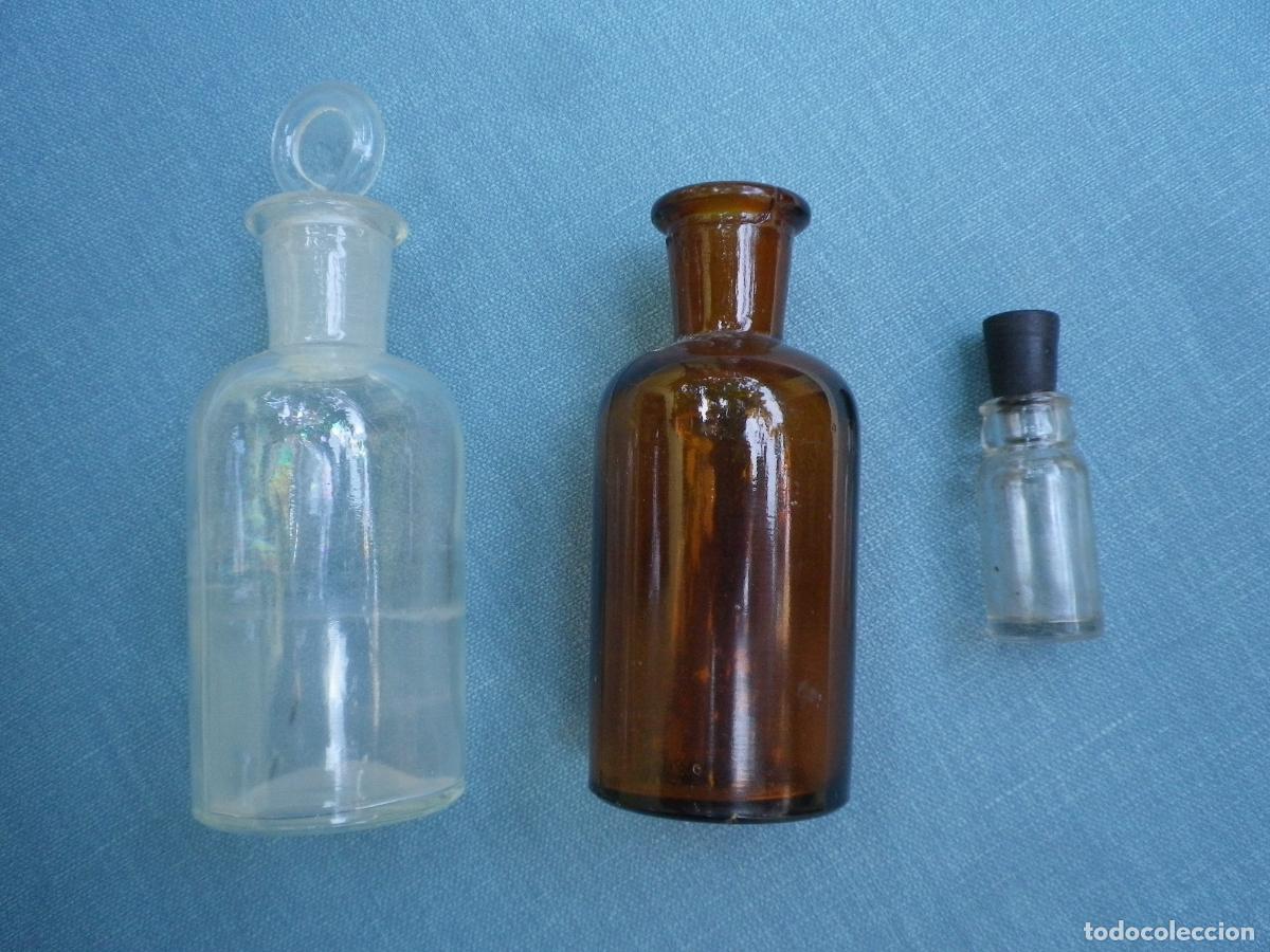 Antig&uuml;edades: Frasco, botella de farmacia - Foto 2