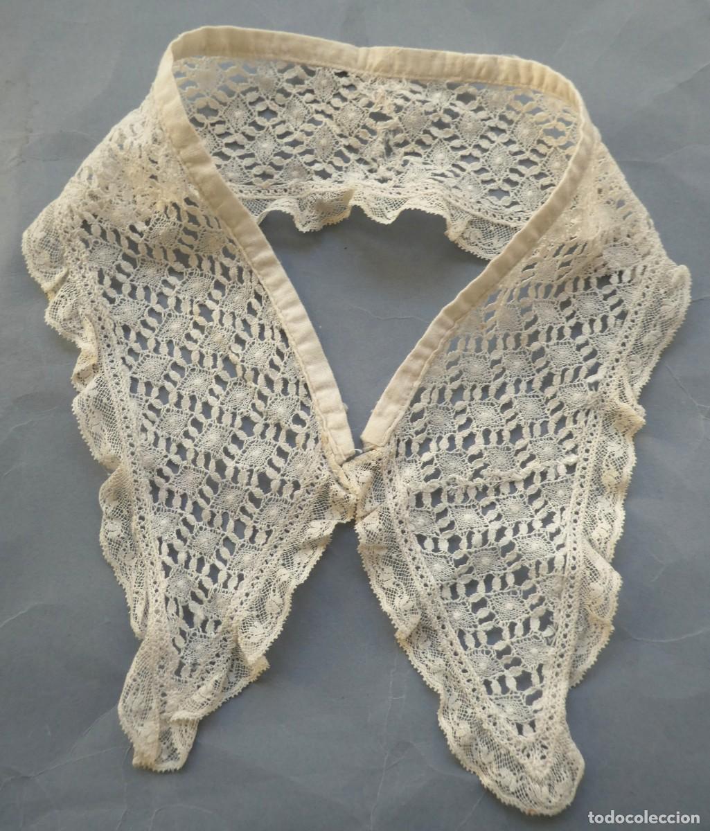 Antig&uuml;edades: ANTIGUO CUELLO DE ENCAJE PPIO.S.XX - Foto 1