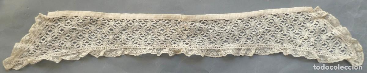 Antig&uuml;edades: ANTIGUO CUELLO DE ENCAJE PPIO.S.XX - Foto 2