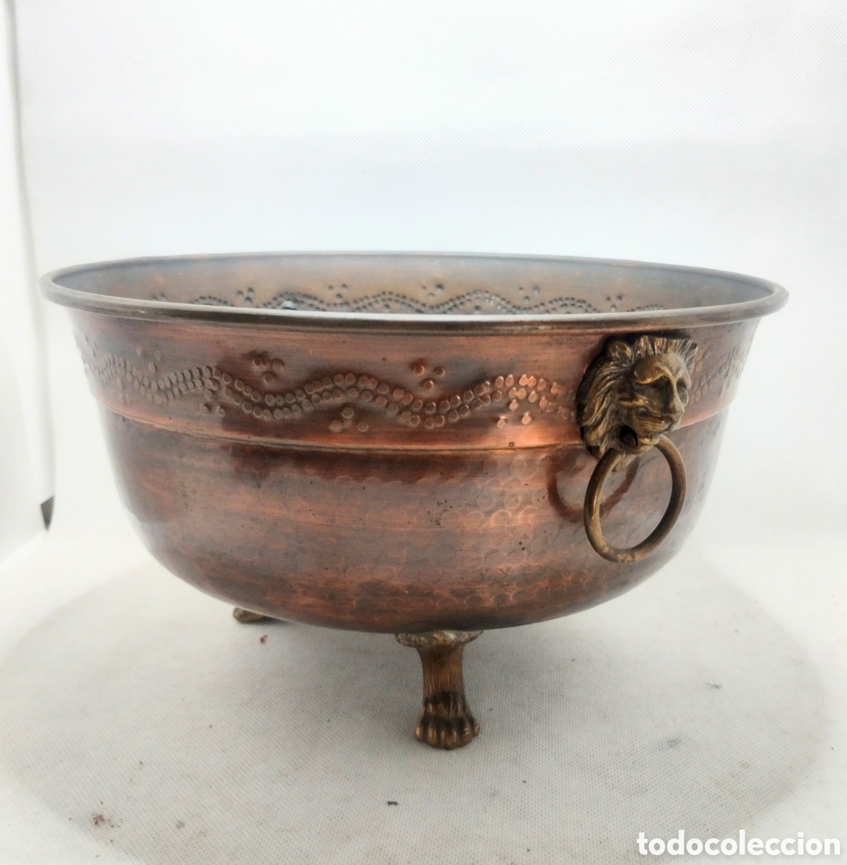 Antig&uuml;edades: Jardinera estilo Imperio en lat&oacute;n - Foto 1