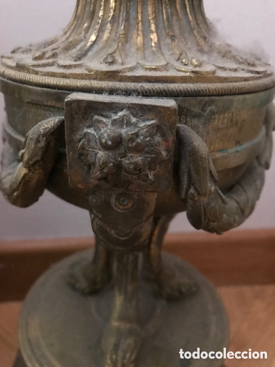 Antig&uuml;edades: Pareja de Morillos bronce - Foto 11