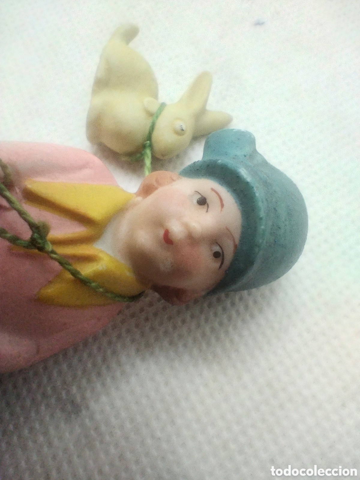 Antig&uuml;edades: &rdquo;Ni&ntilde;a con conejo&rdquo;, biscuit aleman, GERMANY - Foto 8