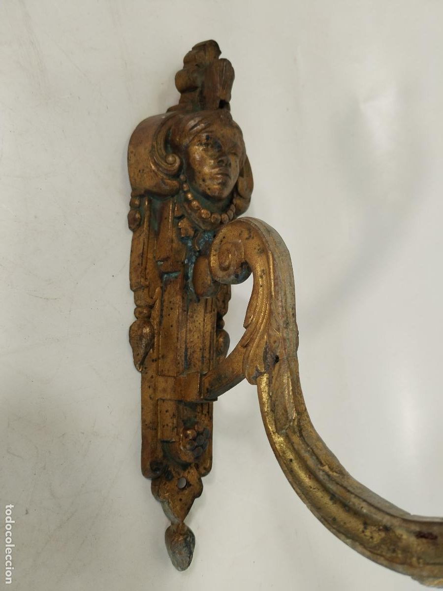 Antig&uuml;edades: alzapa antiguo gancho de bronce - Foto 2
