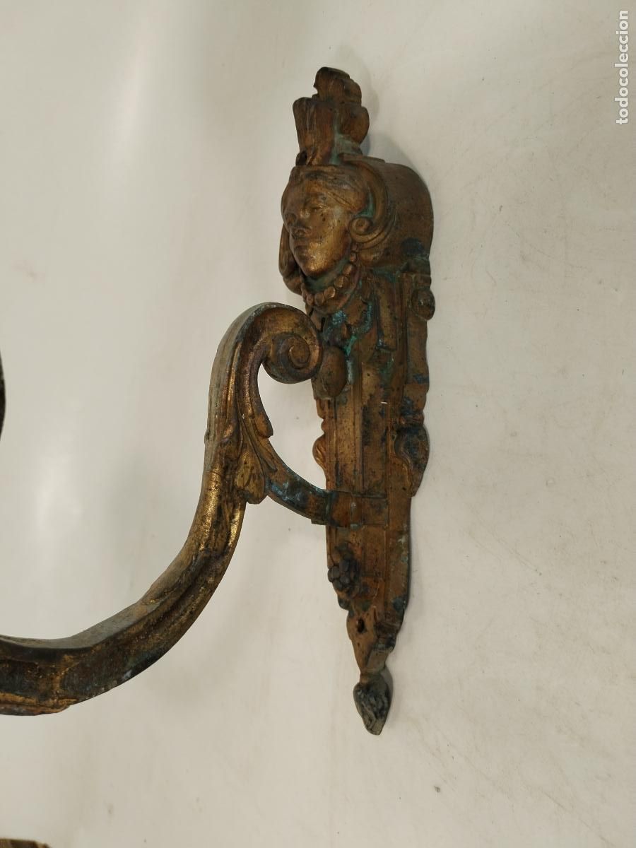 Antig&uuml;edades: alzapa antiguo gancho de bronce - Foto 3