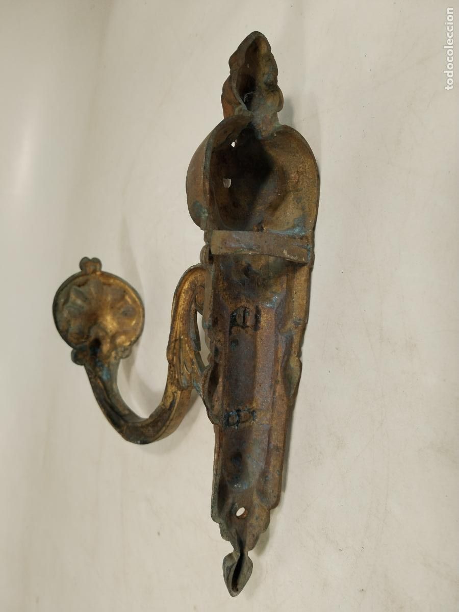 Antig&uuml;edades: alzapa antiguo gancho de bronce - Foto 5