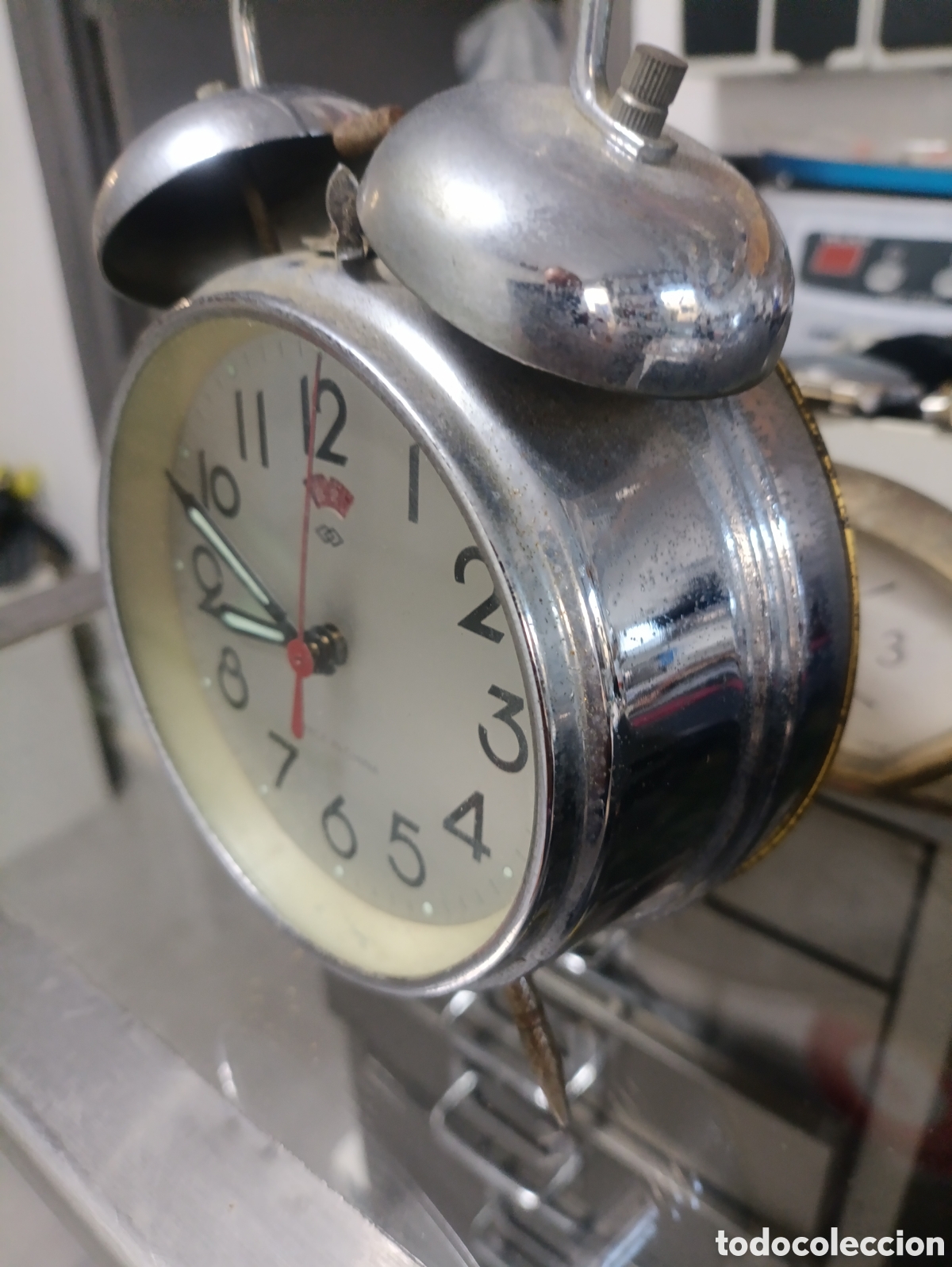 Antig&uuml;edades: Reloj de sobremesa vintage - Foto 2