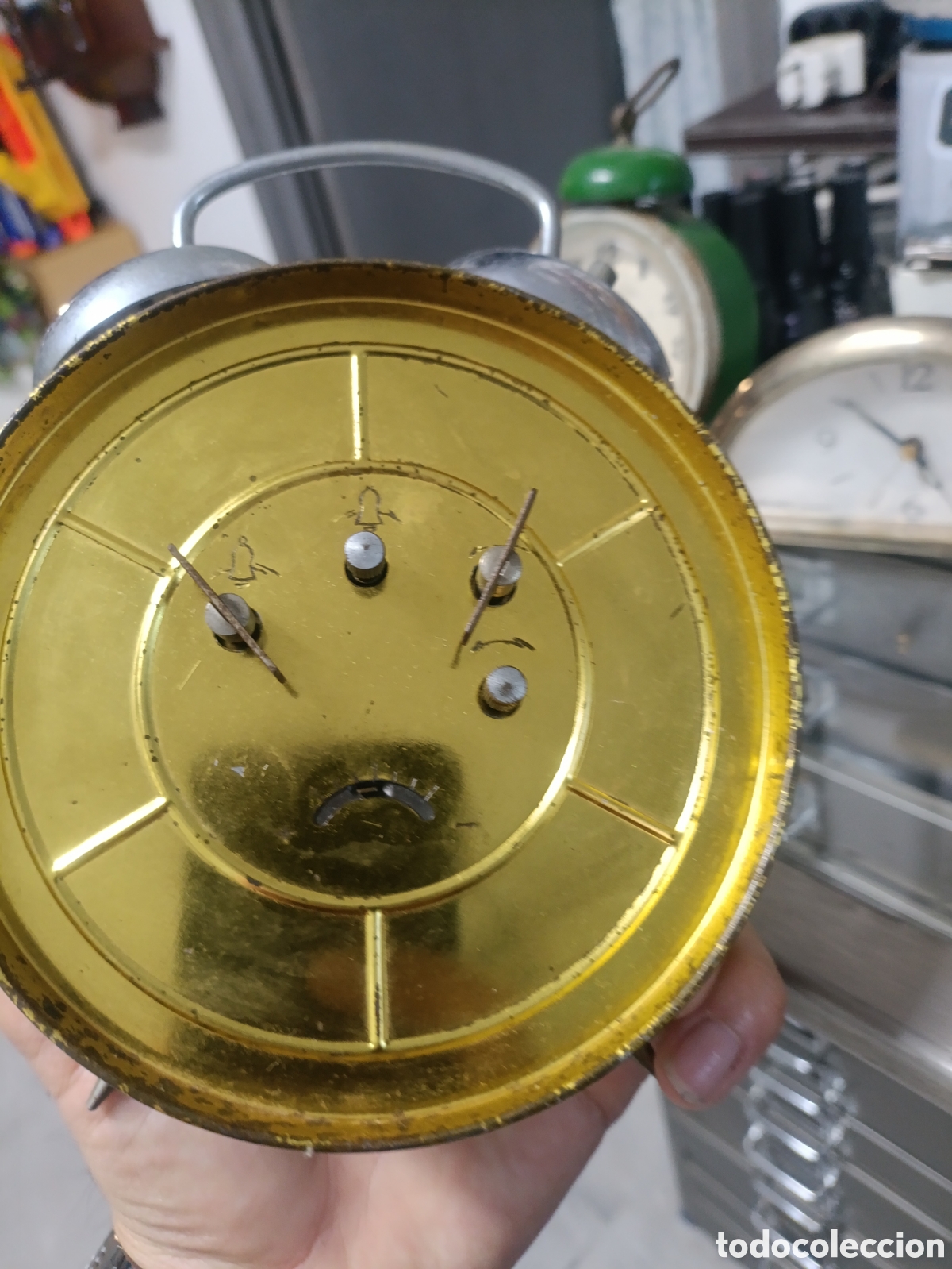 Antig&uuml;edades: Reloj de sobremesa vintage - Foto 3