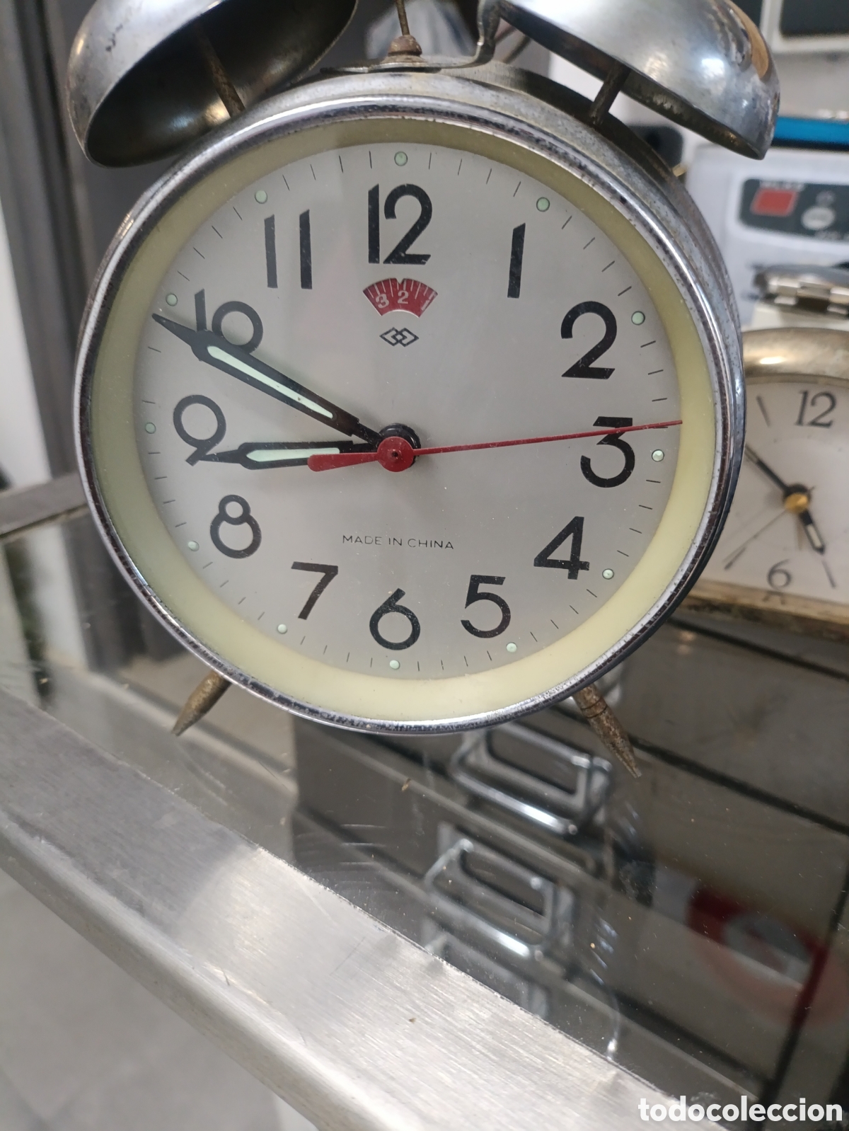 Antig&uuml;edades: Reloj de sobremesa vintage - Foto 6