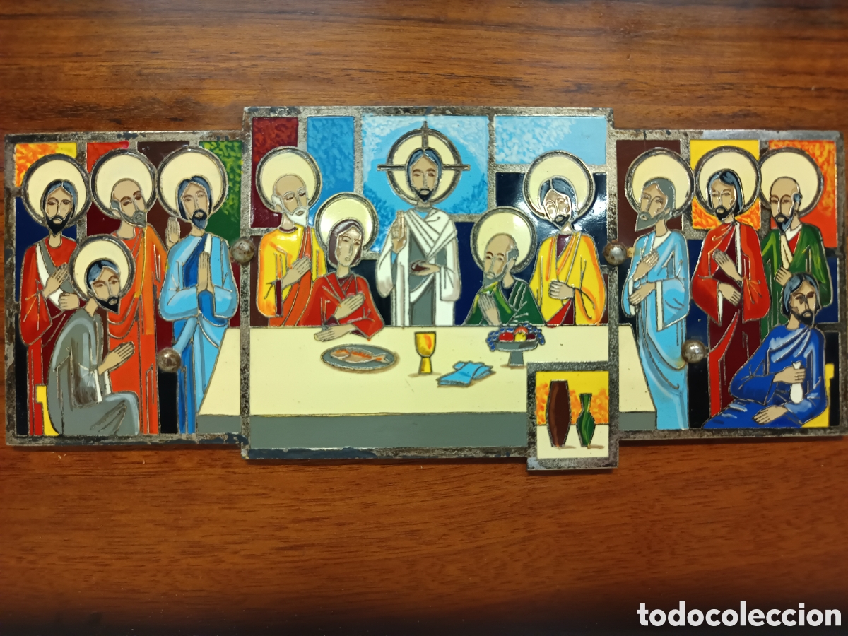 Antig&uuml;edades: Esmalte &uacute;ltima cena IACSA - Foto 2