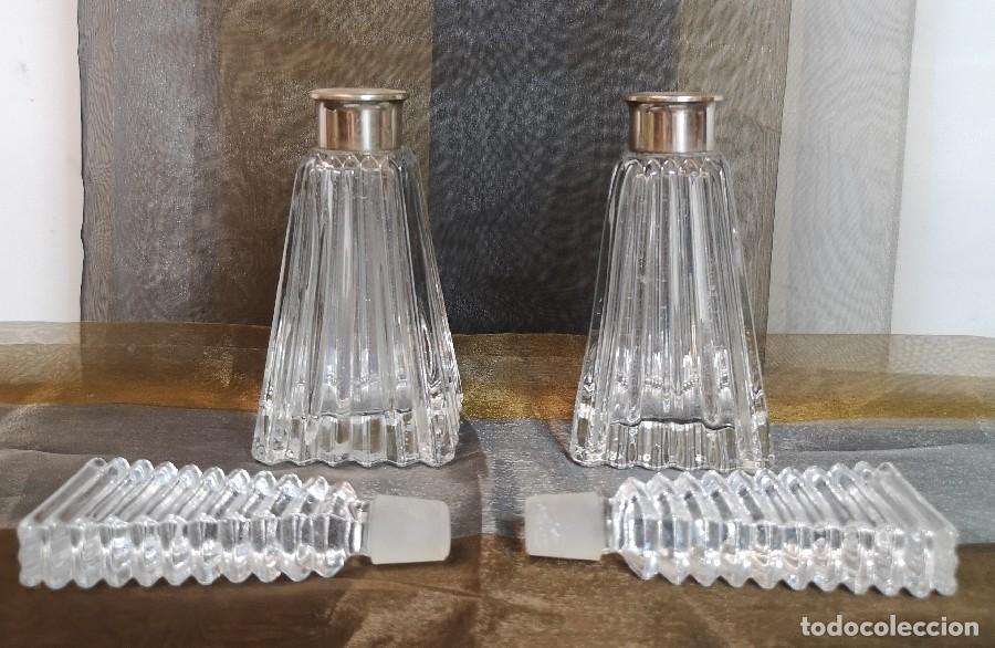 Antig&uuml;edades: Pareja de Frascos Perfumeros - Foto 2