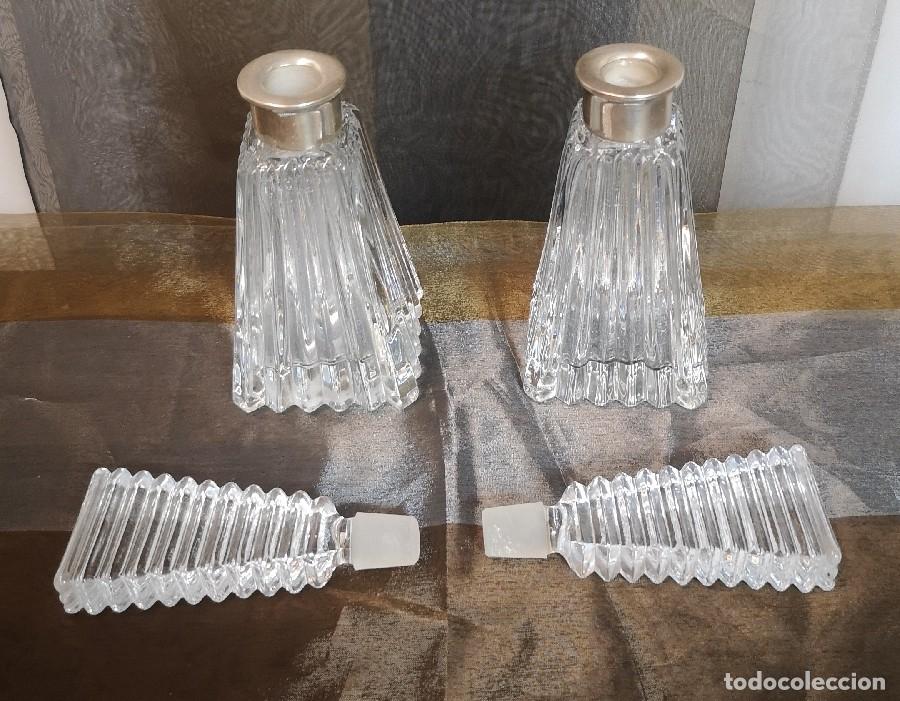Antig&uuml;edades: Pareja de Frascos Perfumeros - Foto 3