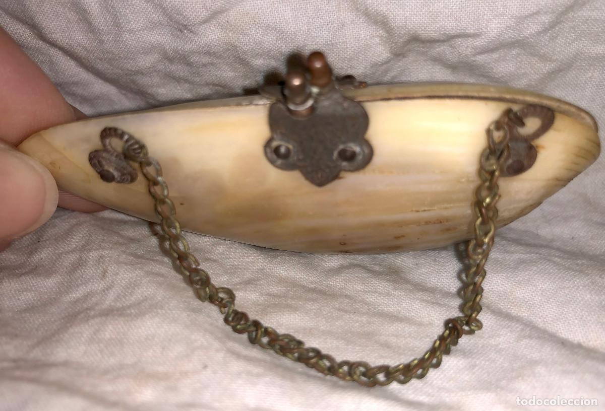 Antig&uuml;edades: Victorian oyster shell purse - Foto 7